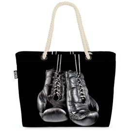 VOID Boxing Gloves Sports Boxing Beach Bag Shopper 58 x 38 x 16 cm 23L XXL Shopping Bag Travel Bag Beach Bag, multicoloured, Casual