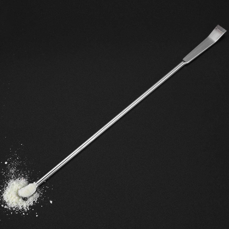 sourcing map Micro Lab Sampling Reagent Spoon 304 Stainless Steel