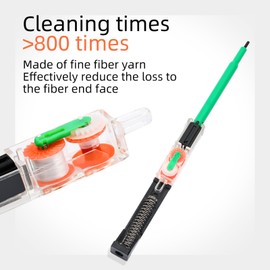 FTTH One Click Cleaner Fiber Optic Connector Cleaning Tool 2.5mm Universal Connector SC Fiber Optic Cleaning Pen
