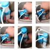 1 Pcs Toilet Fill Valve Bottom Entry, Can be Quickly