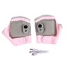 2 Pcs Heated Glove Multifunctional Self Heating Half Finger USB