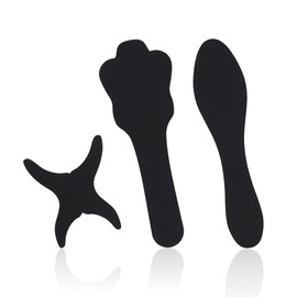 Tablero de Fondo para Fotografía Dental de Silicona Suave, Placa de Contraste Negra Flexible para Toma de Dientes (Juego de 3)