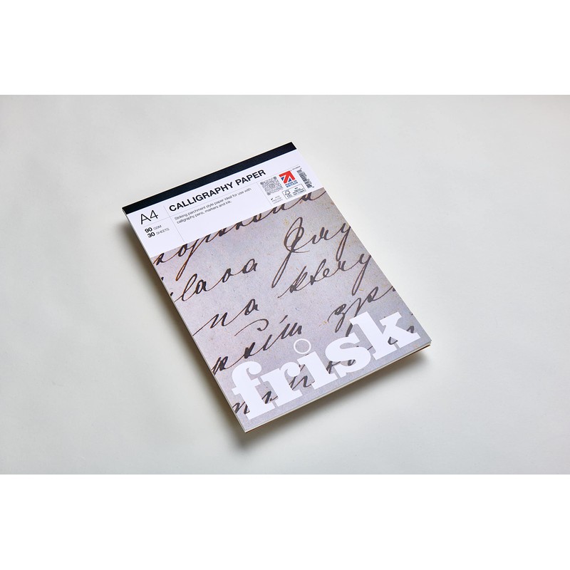 Frisk A4 Calligraphy Paper Pad, Parchment