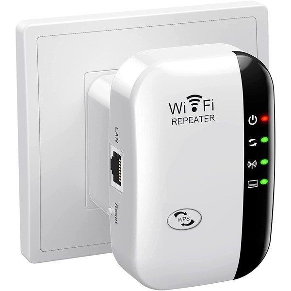 WiFi Extender Signal Booster Up to 5000sq.ft and 45 Devices,