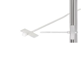 Goobay 17095 Cable Ties with Labelling Field 100 x 2.5 mm Pack of 100