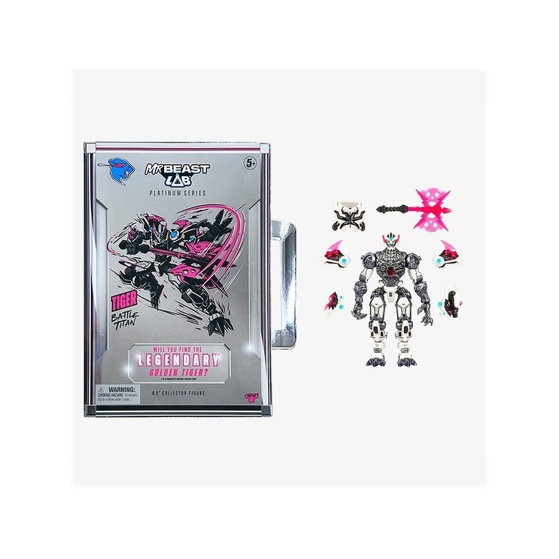 Mr. Beasttrap Collector Figure Platinum Series Tiger Figure / 미스터