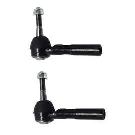 Detroit Axle - Pair (2) Front Outer Tie Rod Ends Replacement for 200 Sebring Dodge Avenger Caliber Journey Jeep Compass Patriot - 2pc Set