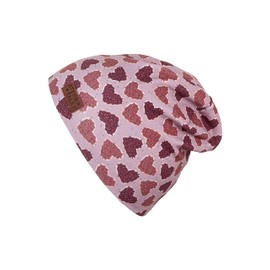 Sterntaler Baby Girl Hat Baby Beanie Hat Hearts, lilac