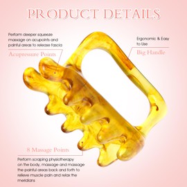 Fascia Massage Blaster Tool for Cellulite, Fascia Cellulite Massage Tool, Amber Triger Points Myofascial Release Tools for for Body Tension Relief for Neck, Shoulder, Back