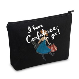 CMNIM The Sound of Inspired Music Gifts Makeup Bag Musical Movie Pouch I Have Confidence In You Broadway Theater Accessories Party Gifts (I Have Confidence In You Black MB)