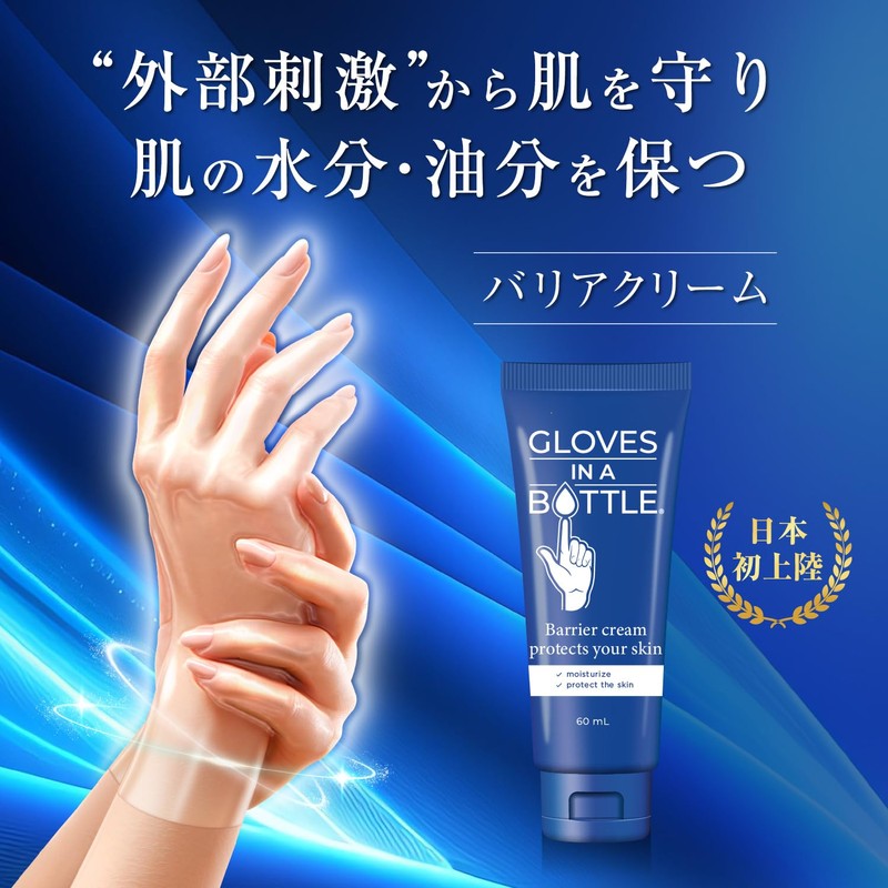 globe in bottle barrier cream