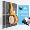 Art3d 10-Sheet Faux Marble Peel and Stick Backsplash Tile for