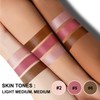 Lezero 3Pcs Contour Stick Makeup Kit, Shades with Highlighter, Blush
