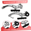 BIUDECO Mountain Bike Brake Blocks Professional Calipers Brake Pads Easy