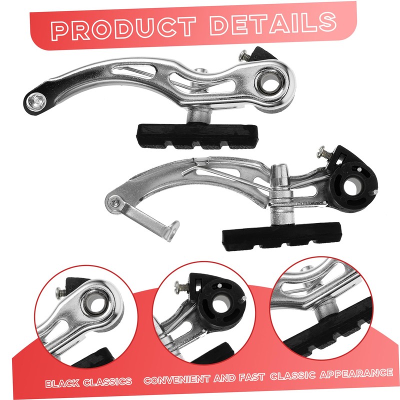 BIUDECO Mountain Bike Brake Blocks Professional Calipers Brake Pads Easy