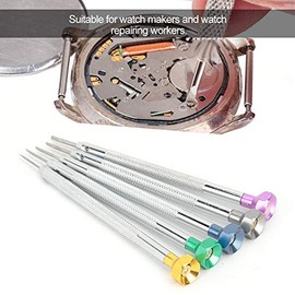 Juego De Destornilladores De Precisión, Destornillador De Acero Herramienta De Mantenimiento De Reparación De Relojes Relojeros Accesorios De Reparación De Relojes Para Anteojos De Reloj Joyerí