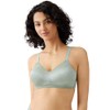 Wacoal Women's Back Appeal Unlined Mid Coverage Wire Free Bra,