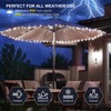 Patio Umbrella Lights Cordless LED Market Table Umbrella Lights with
