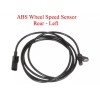 ISUMO ABS Wheel Speed Sensor W/Connector Rear Left Fits: Mercedes