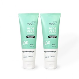 Podaenane partner company Refreshing cooling skin soothing The Flora Aloe Vera Soothing Gel Moisturizing Calming Moisturizing Cream 250ml_5pcs / 산뜻한 쿨링감 피부진정 더플로라 알로에베라 수딩젤 보습 진정 수분크림 250ml_5개