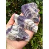 GAF TREASURES Chevron Amethyst Rough, Natural Chevron Amethyst Rough, Raw