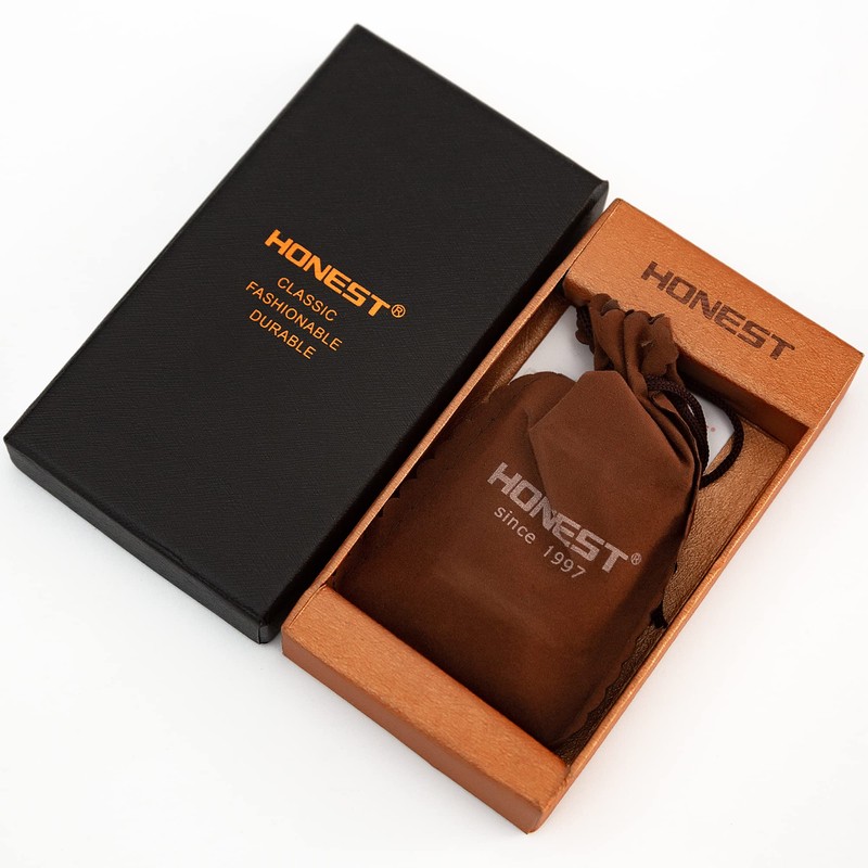 SMKOLIN Small Pipe Lighter Leather Soft Flame Indoor Butane Refillable(No