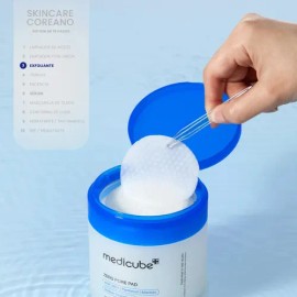 Almohadillas Sin Poros 70 Pads 155g Piel Grasa Exfoliante Medicube                                                                                    