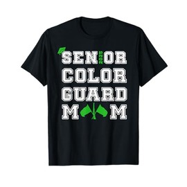 Senior 2025 Color Guard Mom Marching Band Senior Night Women T-Shirt