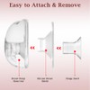4PCS Flange Inserts 14mm Compatible with Momcozy M9/M6/M5/S12 Pro/S9 Pro/Medela/Spectra/Lansinoh/eufy/S21