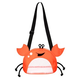 Tunejoy Sand Toy Bag Beach Toy Mesh Bag for Children Water Toy Beach Net Bag for Boys and Girls Family Holiday 17 x 13 x 9 cm