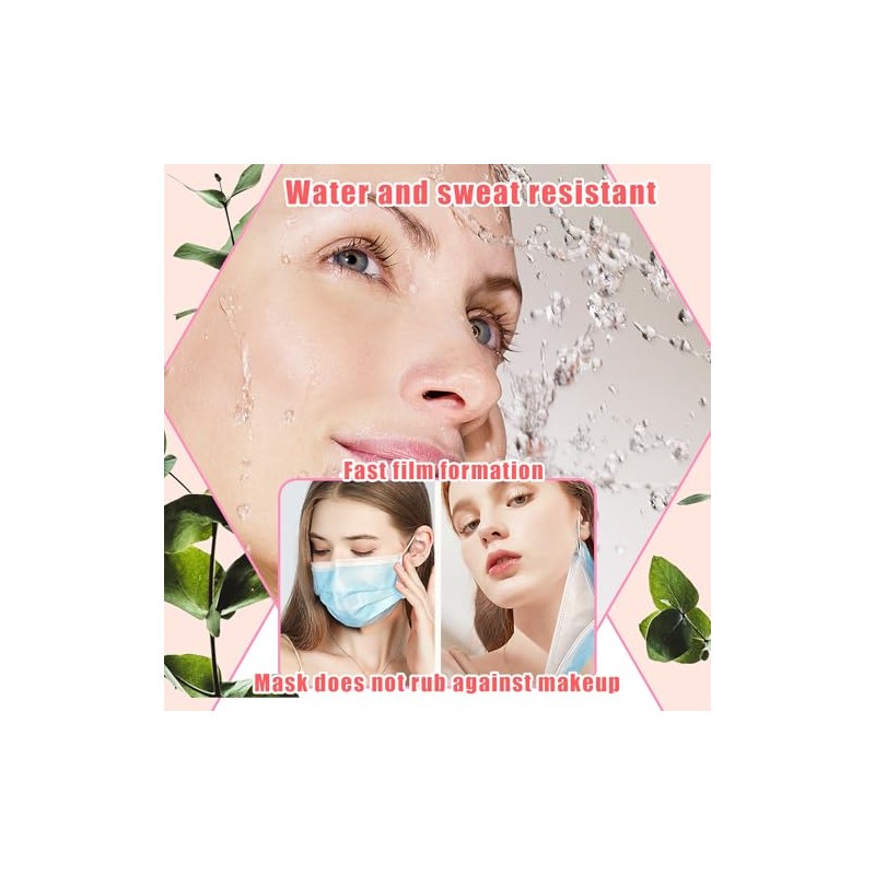 Set Bases Maquillaje Color Natural Brocha Esponja Fps Control Grasa