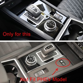 Interior Center Console Frame Cover Gear Shift Panel Trim Fit for Mitsubishi Outlander 2022 2023 Accessories (Not for PHEV and Sport Model)