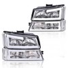 G-PLUS LED Headlights Fit Chevy Avalanche/Silverado 1500 2500 HD 3500