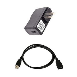Kircuit Wall AC Power Adapter Cable Compatible with Black Silver White MagicJack GO MagicJackGO VoIP Magic Jack Plus Telephone System Charger AC Adapter NOT Created or Sold by MagicJack