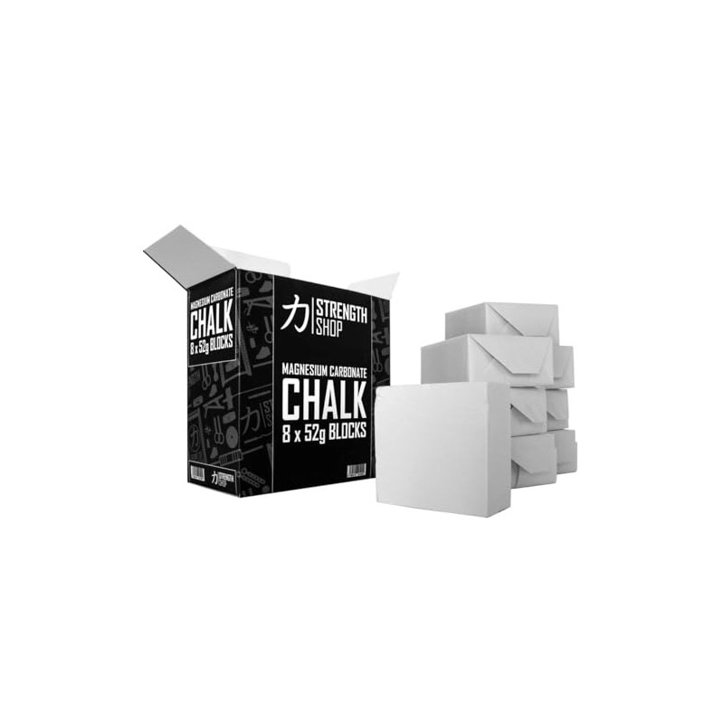 Strength Shop Magnesium Carbonate Chalk - case of 8 blocks
