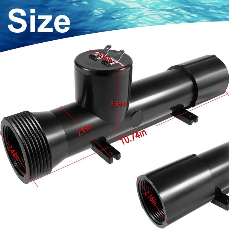 for Hybrid 4CH4002-R Pool Cleaner Ionizer Chamber Replace for Hybrid