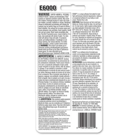 E6000 237040 Craft Adhesive - 2 fl oz White