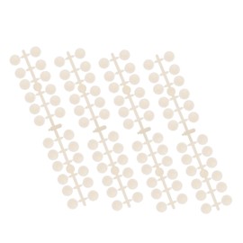 minkissy Sets Pieces Nail Art Display Chart Manicure Set Round Nail Plates Easy Application