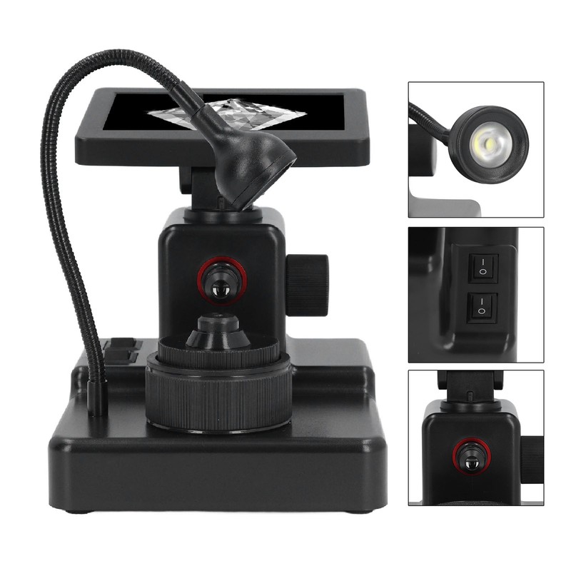Diamond Waist Code Microscope 1000X Magnification 4.3 Inch LCD Screen