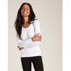 Boody - Long Sleeve Top, White / L