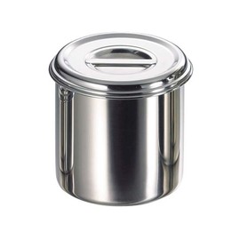 Akagawa AG 18-8 Deep Round Kitchen Pot 5.5 inches (14 cm) (No Hands) 11014