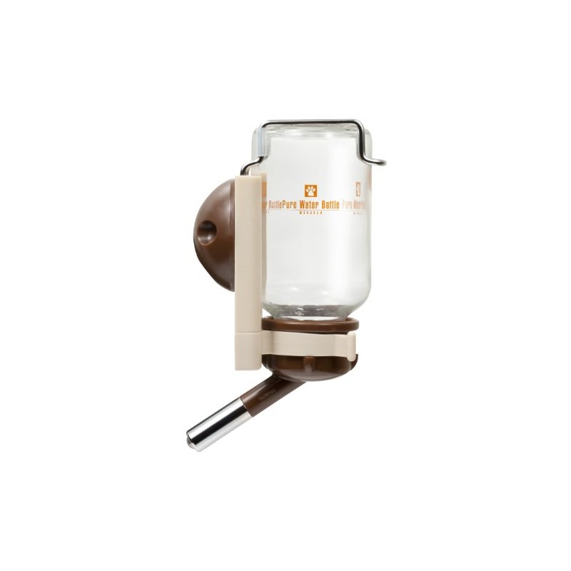 Thermal can Glass pyuauxo-ta-botoru Brown