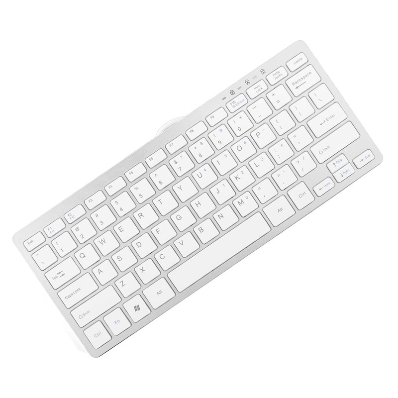 USB Wired Keyboard 78 Keys Ultra Thin Mini Portable Anti