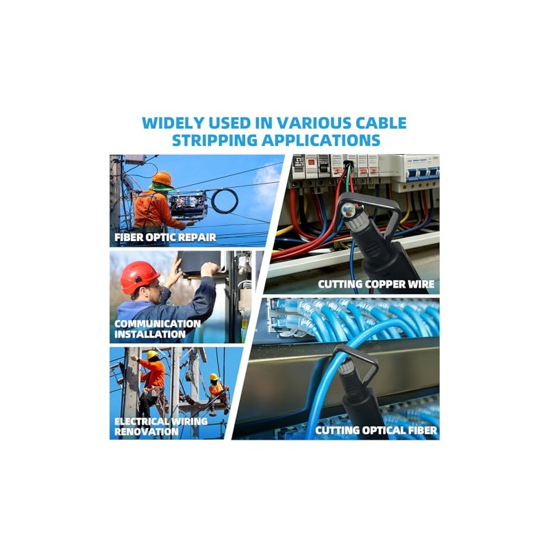 Herramienta pelacables de cables, 【3/16 pulgadas – 1 1/8 pulgadas