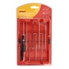 Amtech L2125 Impact Screwdriver with Bits, Clear, 6-Piece