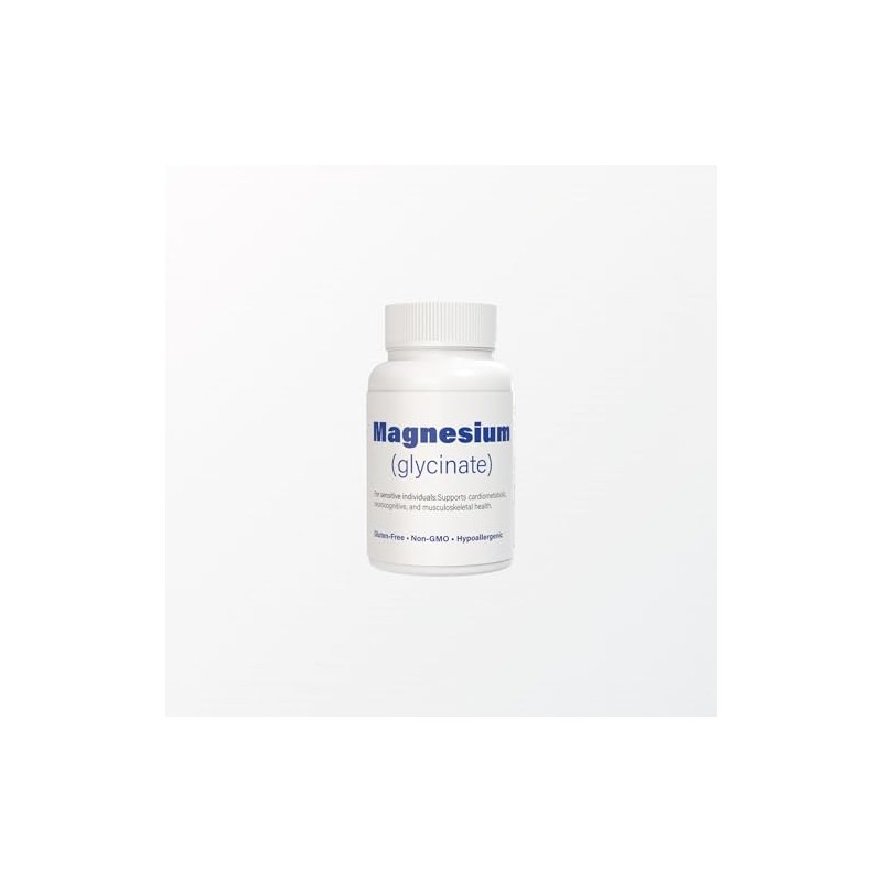 Magnesium Glycinate Supplement 60 Capsules