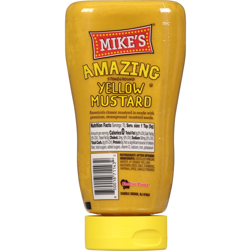 Mike's Amazing Yellow Mustard (12.5)