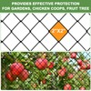 Bird Netting - 50'x50' Heavy Duty Nylon Net with 2'
