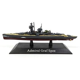 OPO 10 - Lot with 2 warships 1/1250: SMS DERFFLINGER + Admiral GRAF SPEE (WS13 + WS03)