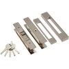 West WEST Genuine Dimple Cylinder Universal Replacement Sliding Door Locks,